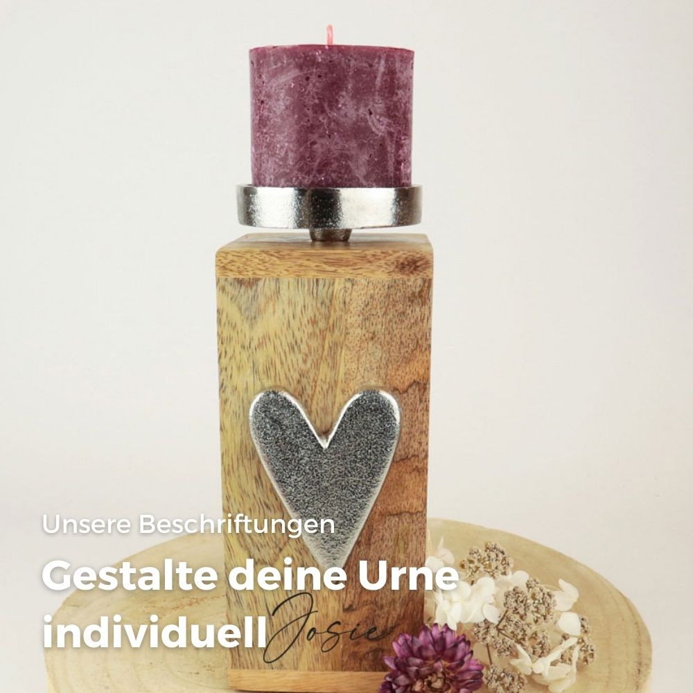 Urne en bois pour animaux 