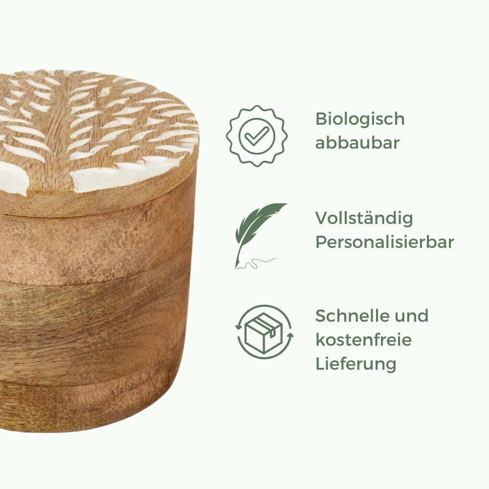 Urne biodégradable pour animaux 