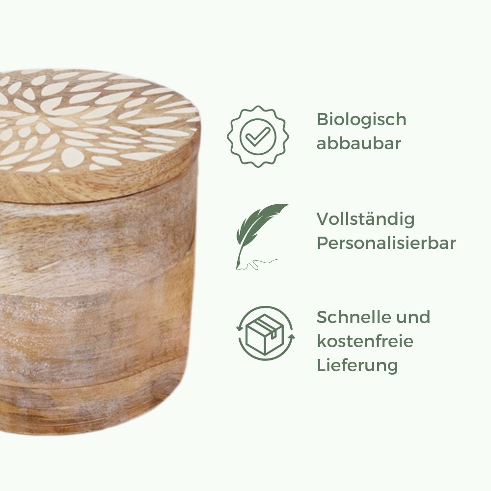 Urne biodégradable pour animaux 