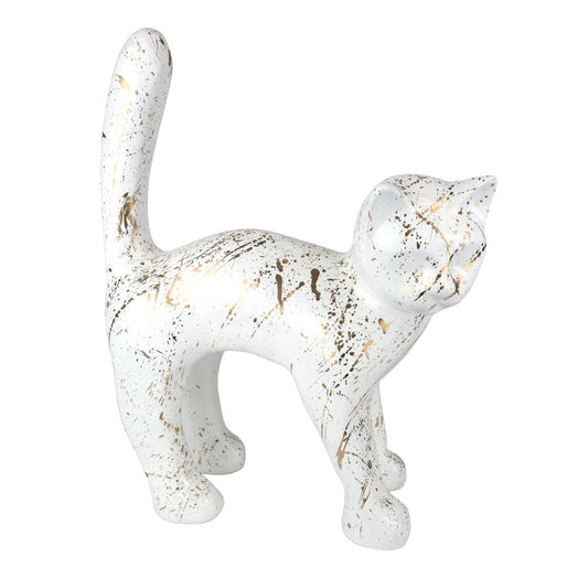 Urne pour animaux "Artsy White Kitty"