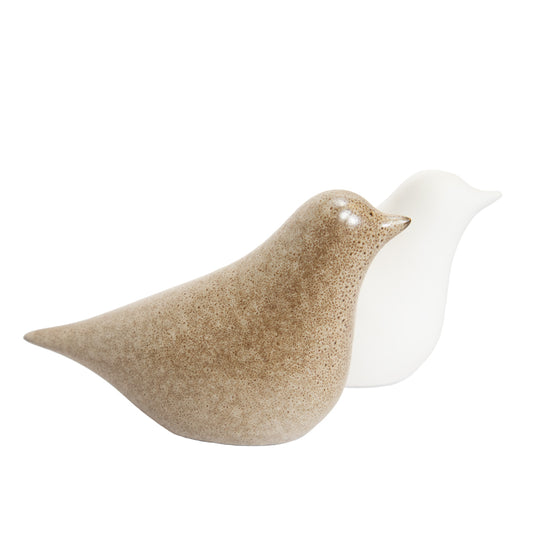 Urne en céramique "petit oiseau”