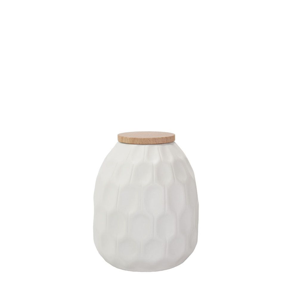 Urne en céramique „White Structure”
